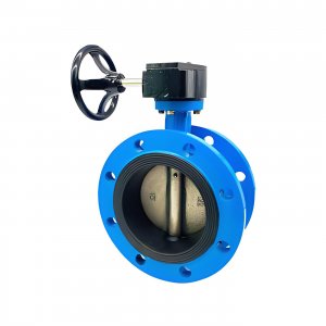 DN125，DN150法蘭式蝸輪蝸桿蝶閥1.6Mpa