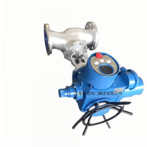 電動(dòng)截止閥J941H-64  DN150（耐磨、耐高溫、